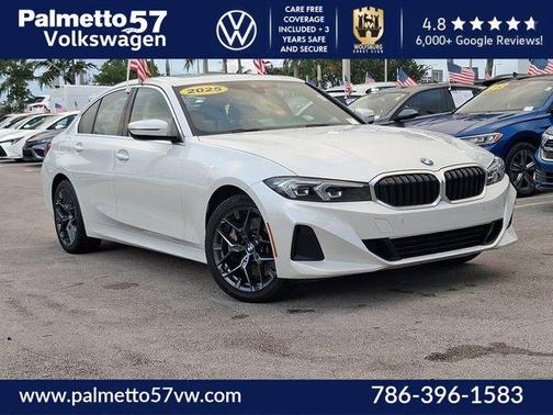 White Metallic 2025 BMW 330 i