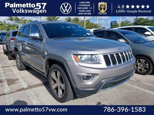 Billet Silver Metallic Clearcoat 2014 Jeep Grand Cherokee Limited