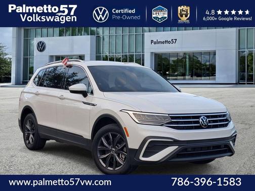 Opal White Pearl Effect 2023 Volkswagen Tiguan 2.0T SE