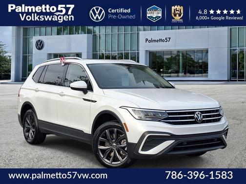 Opal White Pearl Effect 2023 Volkswagen Tiguan 2.0T SE