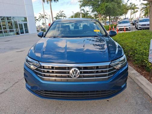 Silk Blue Metallic 2021 Volkswagen Jetta 1.4T SE