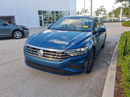 Silk Blue Metallic 2021 Volkswagen Jetta 1.4T SE