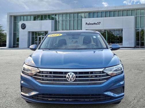 Silk Blue Metallic 2021 Volkswagen Jetta 1.4T SE