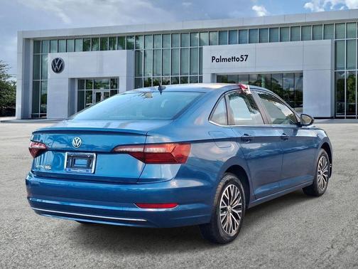 Silk Blue Metallic 2021 Volkswagen Jetta 1.4T SE