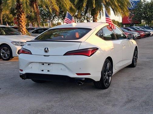 Platinum White Pearl 2023 Acura Integra A-Spec Technology