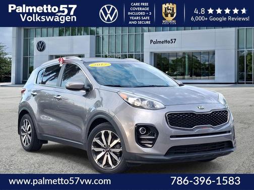 Mineral Silver 2017 Kia Sportage EX