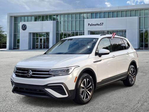 Pure White 2023 Volkswagen Tiguan 2.0T S