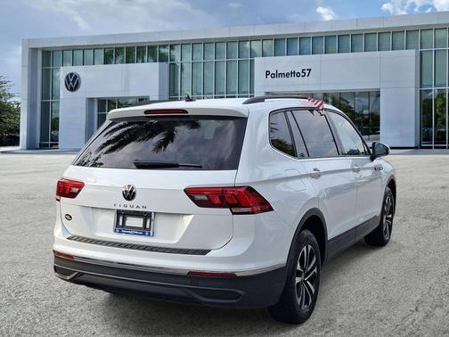 Pure White 2023 Volkswagen Tiguan 2.0T S