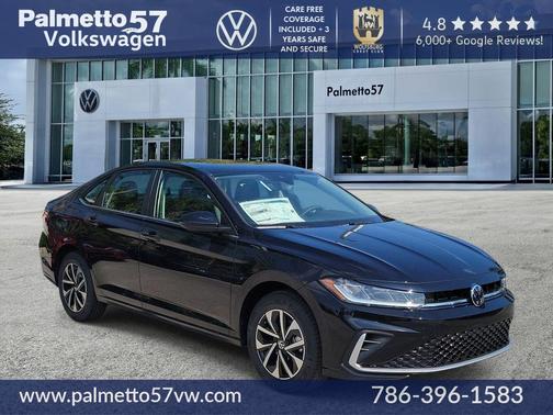 Deep Black Pearl 2026 Volkswagen Jetta 1.5T S