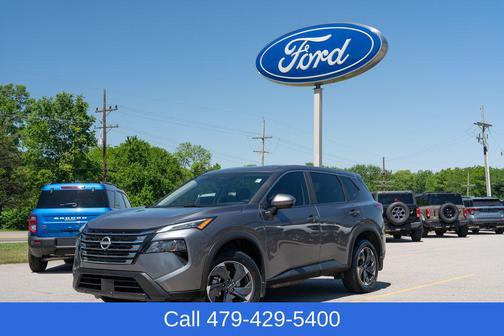 Gun Metallic 2025 Nissan Rogue SV