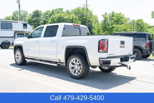 White Frost Tricoat 2018 GMC Sierra 1500 SLT