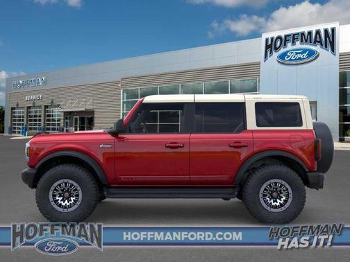 Ruby Red Metallic Tinted Clearcoat 2026 Ford Bronco Outer Banks