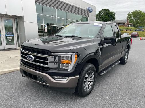 Agate Black 2022 Ford F-150 Lariat