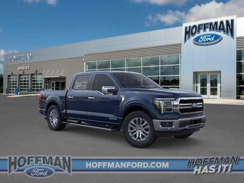 Antimatter Blue Metallic 2026 Ford F-150 Lariat