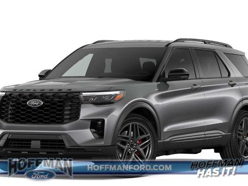 Carbonized Gray Metallic 2026 Ford Explorer ST-Line