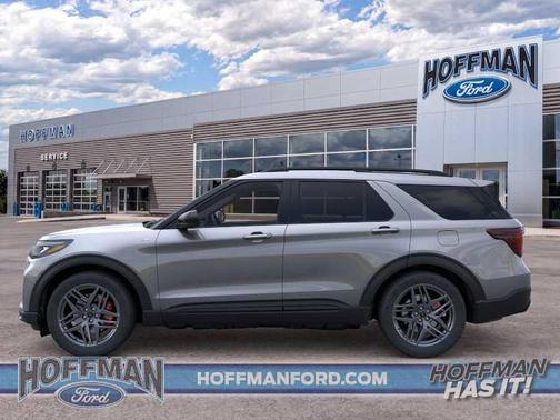 Carbonized Gray Metallic 2026 Ford Explorer ST-Line