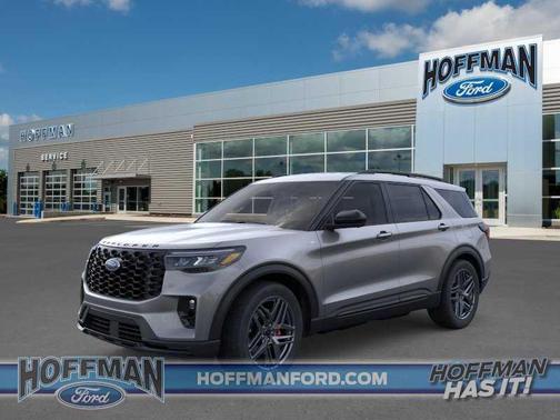 Carbonized Gray Metallic 2026 Ford Explorer ST-Line