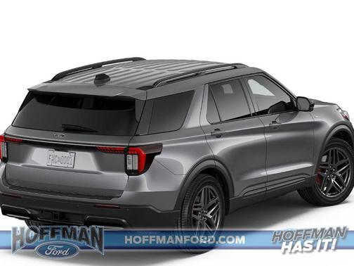 Carbonized Gray Metallic 2026 Ford Explorer ST-Line