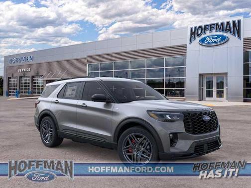Carbonized Gray Metallic 2026 Ford Explorer ST-Line
