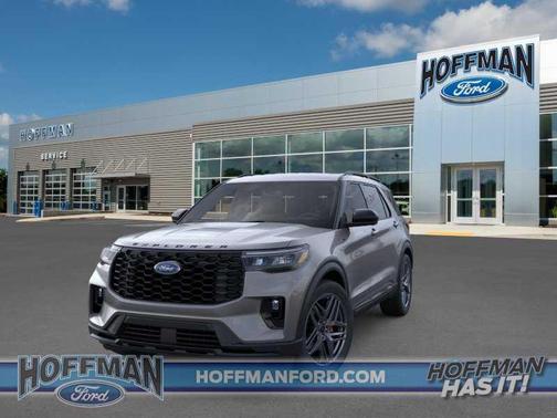 Carbonized Gray Metallic 2026 Ford Explorer ST-Line