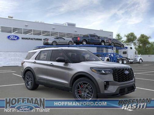 Carbonized Gray Metallic 2026 Ford Explorer ST-Line