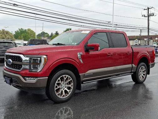 Rapid Red Metallic Tinted Clearcoat 2023 Ford F-150 King Ranch