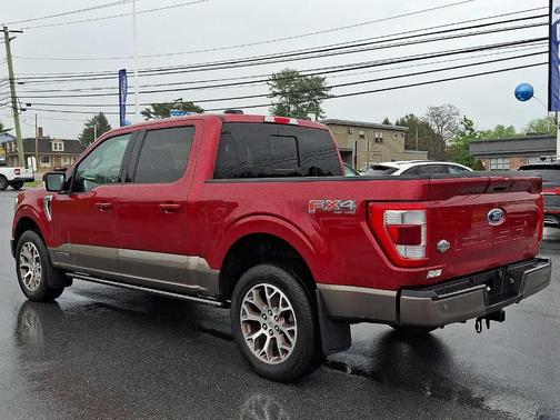 Rapid Red Metallic Tinted Clearcoat 2023 Ford F-150 King Ranch