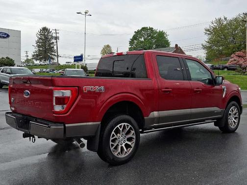 Rapid Red Metallic Tinted Clearcoat 2023 Ford F-150 King Ranch