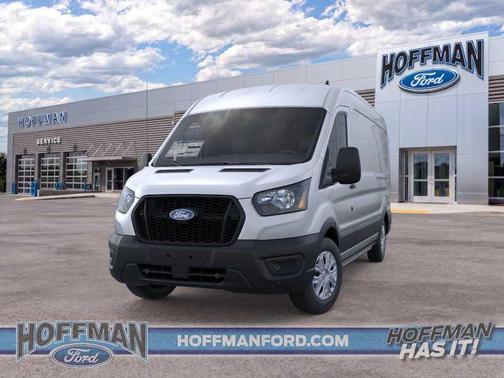 Ingot Silver Metallic 2026 Ford Transit-250 148 WB Medium Roof Cargo