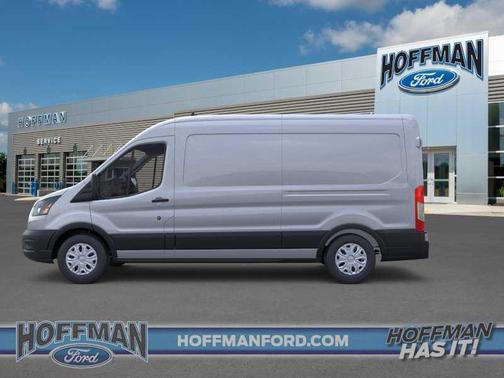 Ingot Silver Metallic 2026 Ford Transit-250 148 WB Medium Roof Cargo