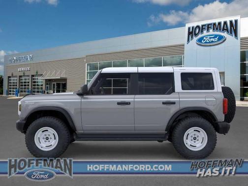 Avalanche Gray 2026 Ford Bronco Heritage Edition