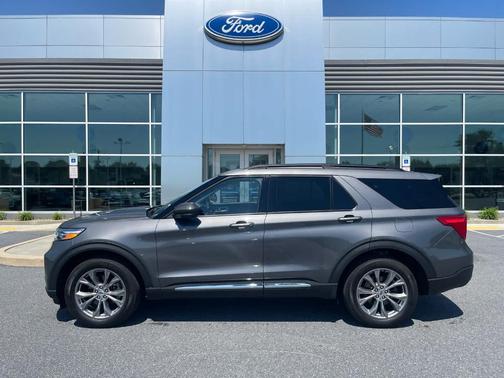 Carbonized Gray Metallic 2023 Ford Explorer XLT