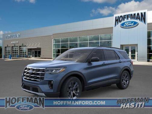 Medium Blue Metallic 2026 Ford Explorer Active