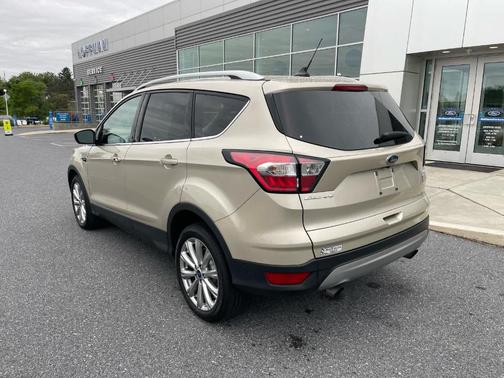 White Gold 2018 Ford Escape Titanium