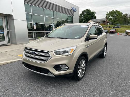 White Gold 2018 Ford Escape Titanium