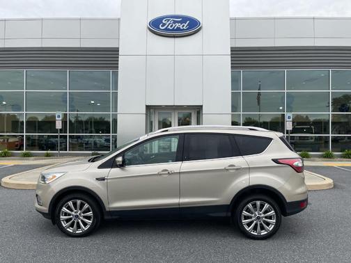 White Gold 2018 Ford Escape Titanium