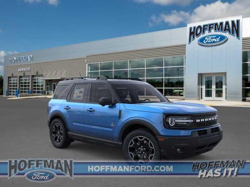 Velocity Blue Metallic 2025 Ford Bronco Sport Outer Banks SUV