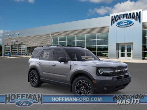 Carbonized Gray Metallic 2025 Ford Bronco Sport Outer Banks SUV
