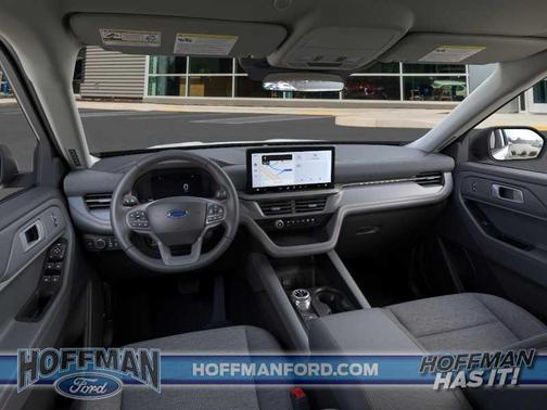 Space White Metallic 2026 Ford Explorer Active