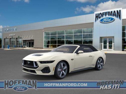 Wimbledon White 2025 Ford Mustang GT Premium
