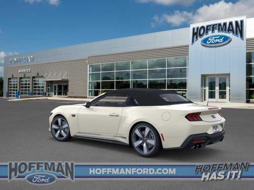 Wimbledon White 2025 Ford Mustang GT Premium