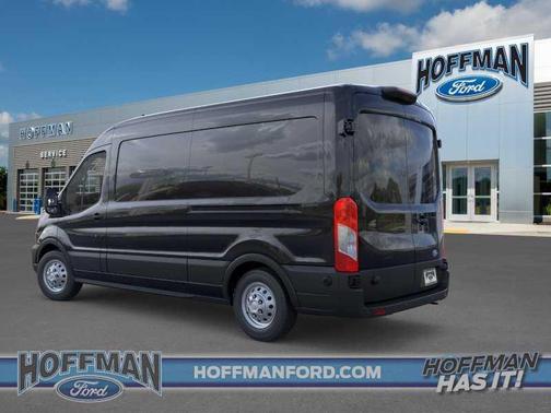 Agate Black Metallic 2026 Ford Transit-250 148 WB Medium Roof Cargo