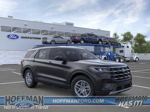 Agate Black Metallic 2026 Ford Explorer Active