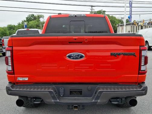 Orange 2022 Ford F-150 Raptor