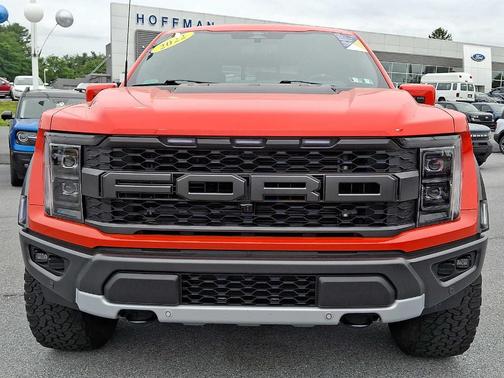 Orange 2022 Ford F-150 Raptor