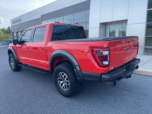 Orange 2022 Ford F-150 Raptor