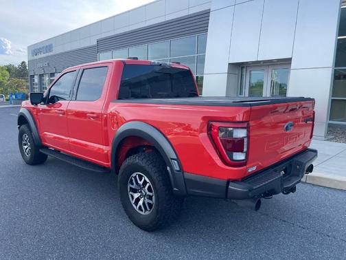 Orange 2022 Ford F-150 Raptor