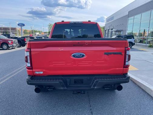 Orange 2022 Ford F-150 Raptor