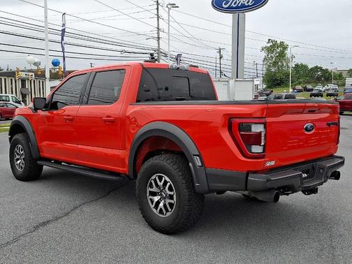 Orange 2022 Ford F-150 Raptor