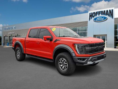 Orange 2022 Ford F-150 Raptor